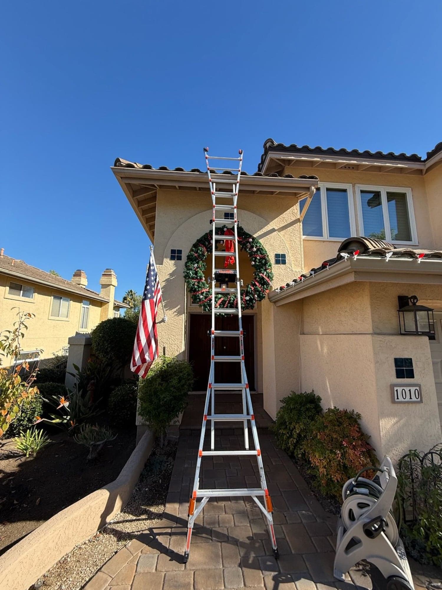 Festive Holiday Lighting Transformation in Escondido image